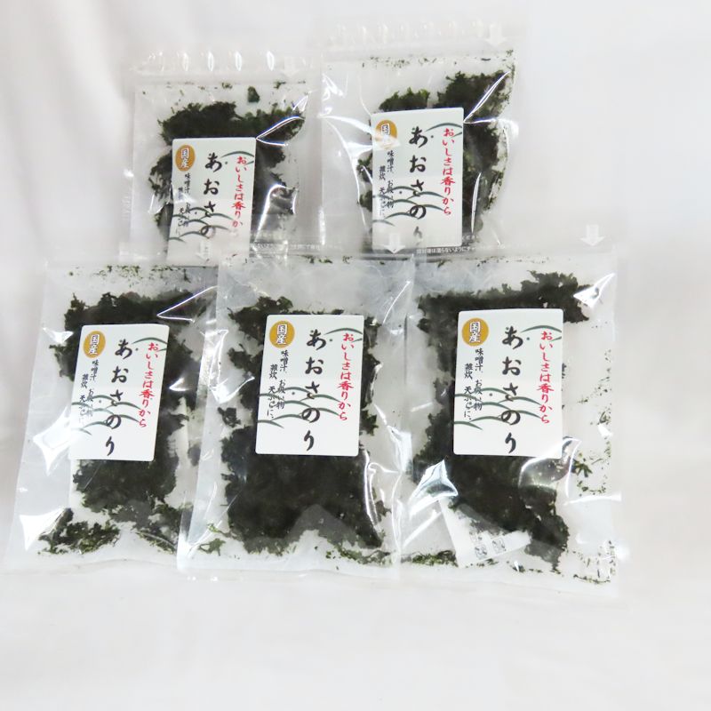 一部予約 国産 あおさ粉 30ｇ×2袋 青のり のり 磯辺揚げ 乾物